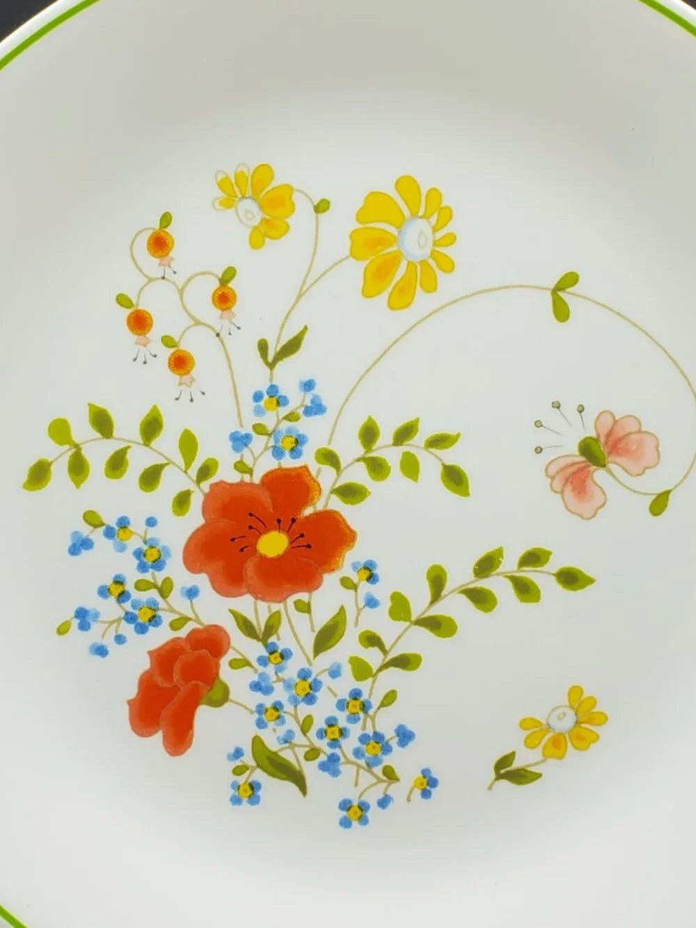 Corelle Wildflower Dinner Plates Corning Spring Bouquet Floral Dinner Plates